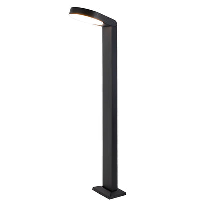 Minimalist Aluminum Waterproof LED Black Modern Lawn Lamp Outdoor Lights