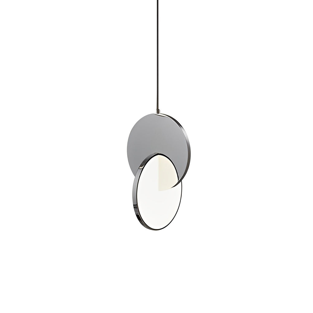 Creative Round Stainless Steel LED Acrylic Post-Modern Pendant Lights