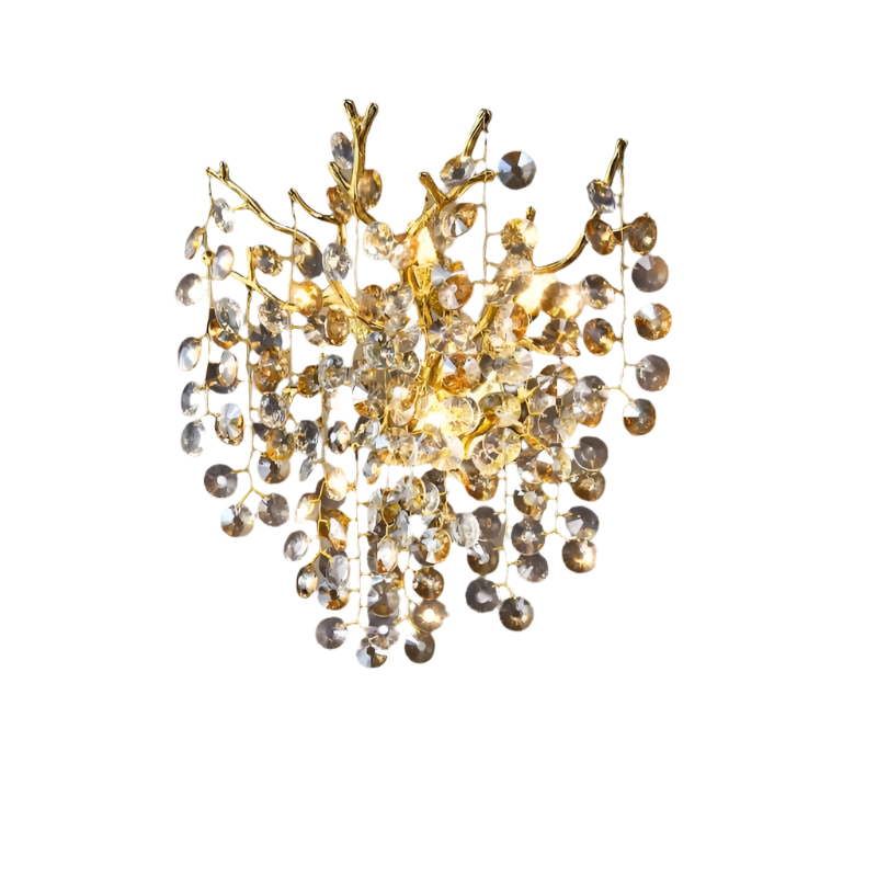 Albero Collection Crystal Wall Sconce