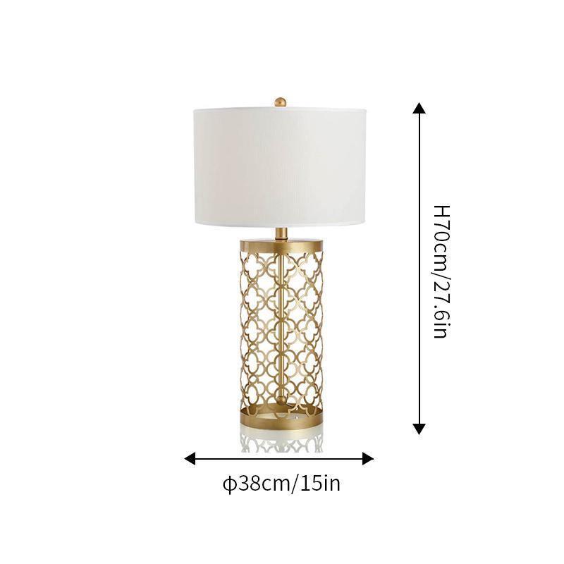 Openwork Metal Desk lamp Table Lamp