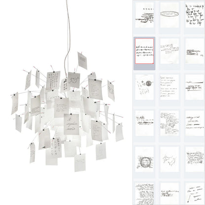 Paper Electrolier Chandelier