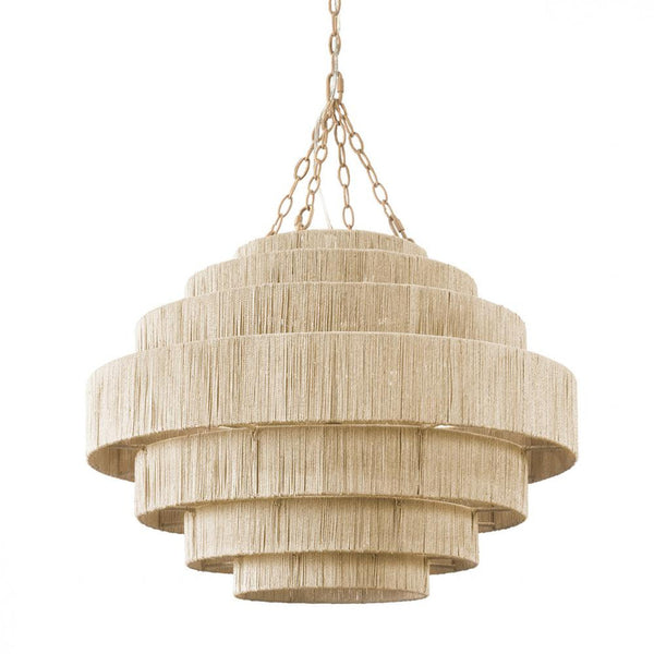 Pendant, 4-Light, Large, Natural, 30"W (2005-79 3706TM38)