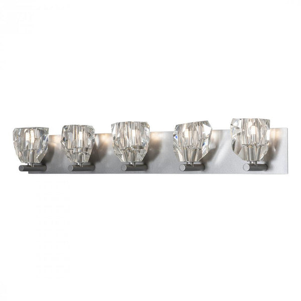 Bathroom Wall Sconce, 5-Light, Vintage Platinum, 36.5"W (201323-SKT-82-CR 5NQUTM)