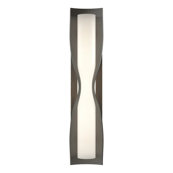 Wall Sconce, 4-Light, Dark Smoke, Opal Glass, 23.75"H (204795-SKT-07-GG0347 2ZQ8RR)