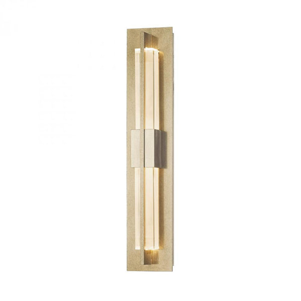 Wall Sconce, 1-Light, LED, Soft Gold, Clear Glass, 23.5"H (206440-LED-84-ZM0331 3W4JFV)