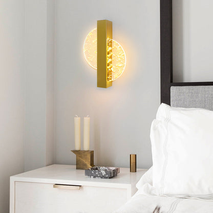 Round Square Semicircle Creative LED Nordic Bedside Wall Lamps Wall Lights