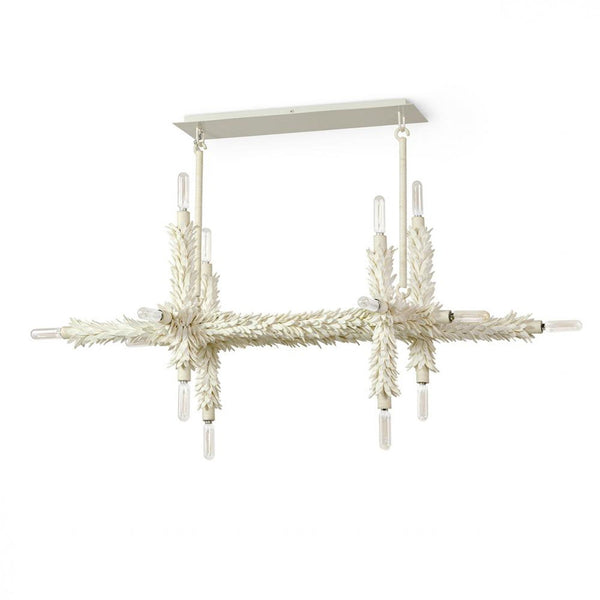 Linear Chandelier, 16-Light, Off-White, 50.25"W (2108-79 3706TM51)