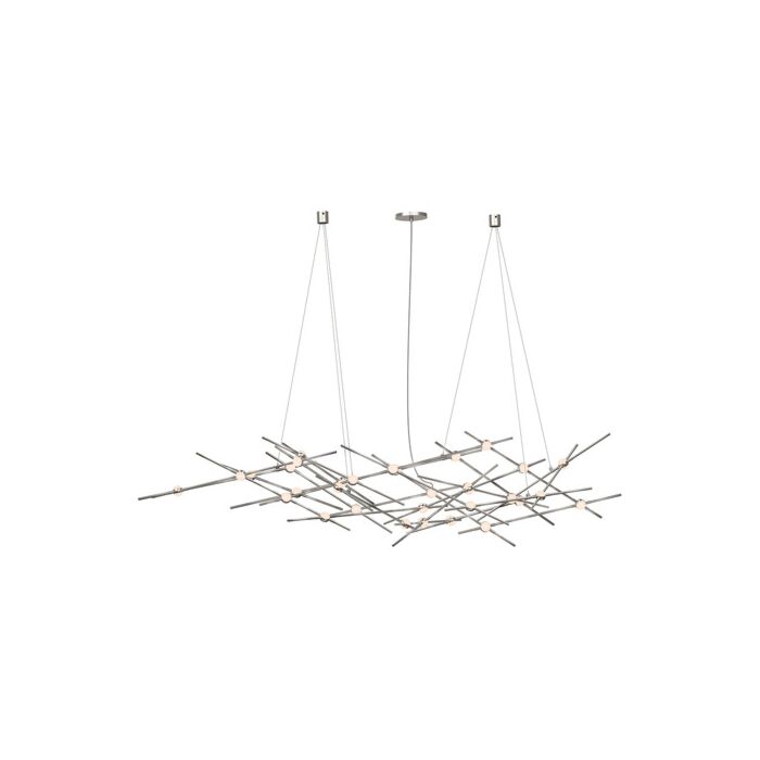 Constellation庐Chandelier in Satin Nickel