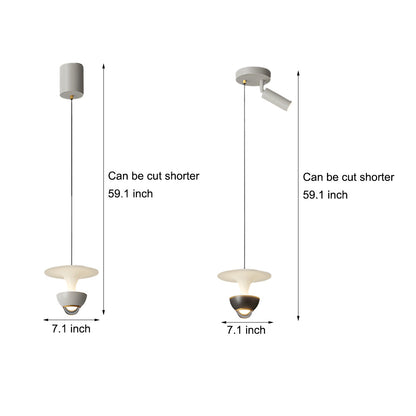 Creative Atmosphere Small Spotlight 3 Step Dimming Modern Pendant Lights