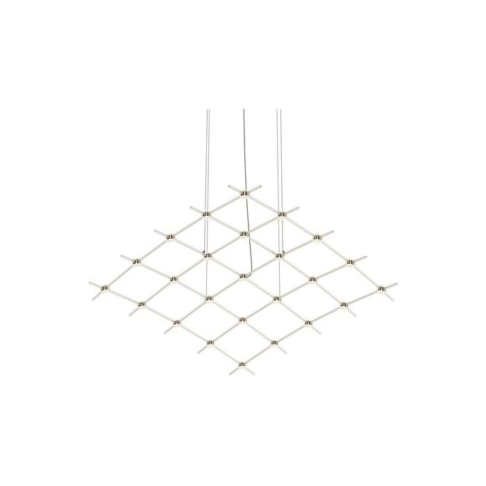 Constellation庐 Chandelier in Satin Nickel