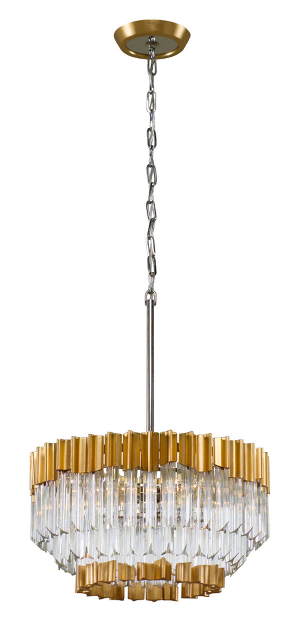 Pendant, 5-Light, Gold, 19"W (220-42-GL/SS CY7Z)