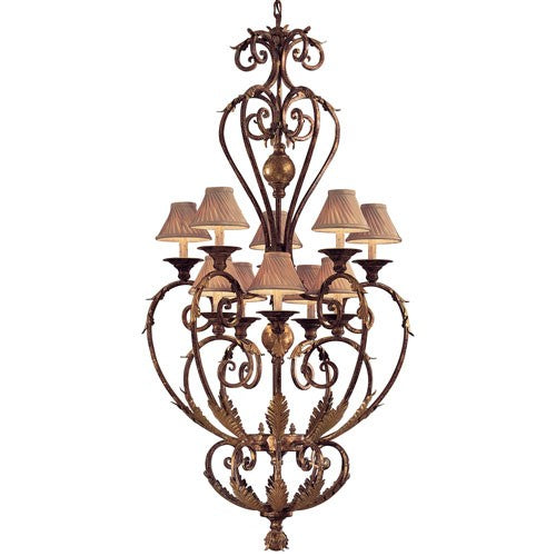 Metropolitan Lighting ZaragozaTen-Light Chandelier