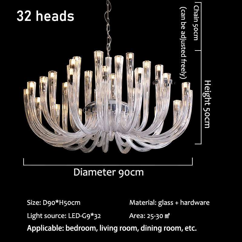 Candela Glass Chandelier