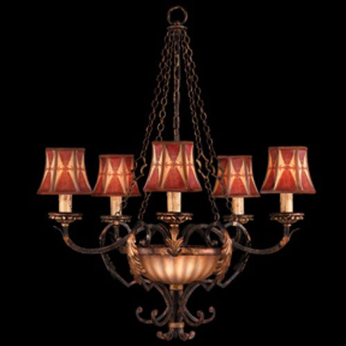 Brighton Pavillion Five-Light Chandelier in Bronzed Sienna Finish