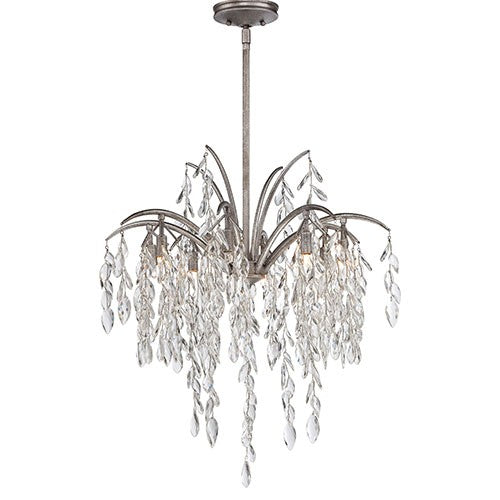 Bella Flora Silver Mist Eight-Light Pendant