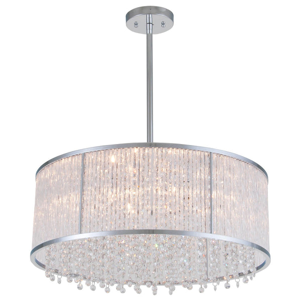 Sparxx Chrome 22-Inch Six-Light Pendant