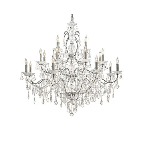 Lighting Crystal Twenty-Light Chandelier