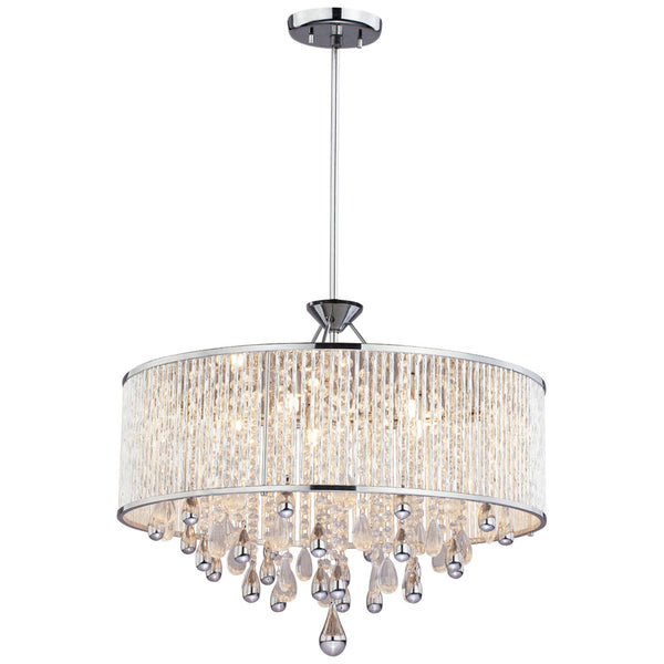 Chimera Chrome 22.5-Inch Five-Light Pendant