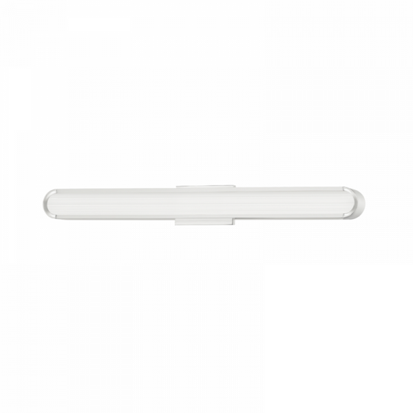 Bath Vanity Light, 1-Light, LED, Nickel, 24.5"W (2524-PN A8L53)