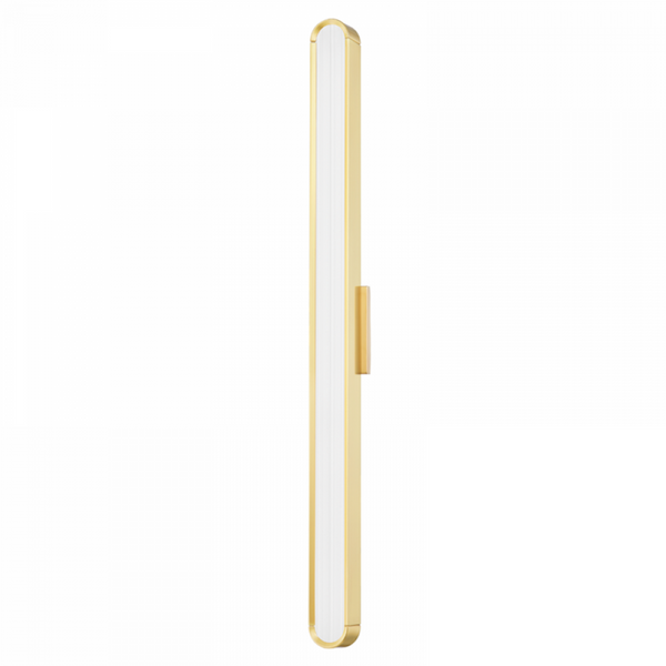 Bath Vanity Light, 1-Light, LED, Brass, 32.5"W (2532-AGB A8L54)