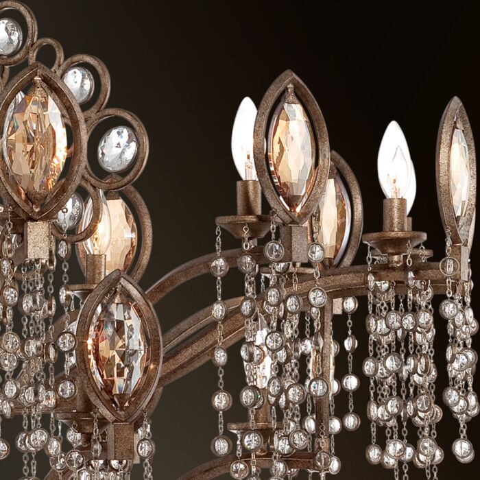 Capri 21-Light Chandelier in Bronze