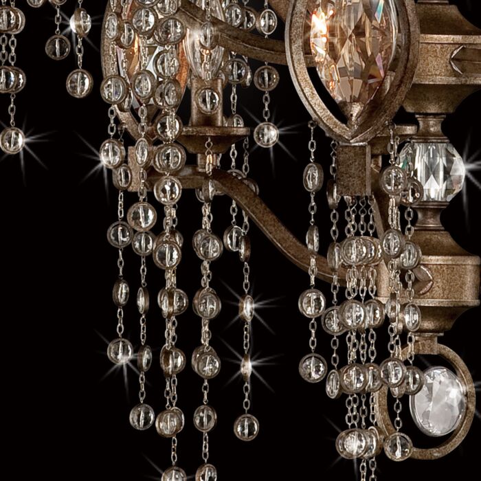 Capri 21-Light Chandelier in Bronze