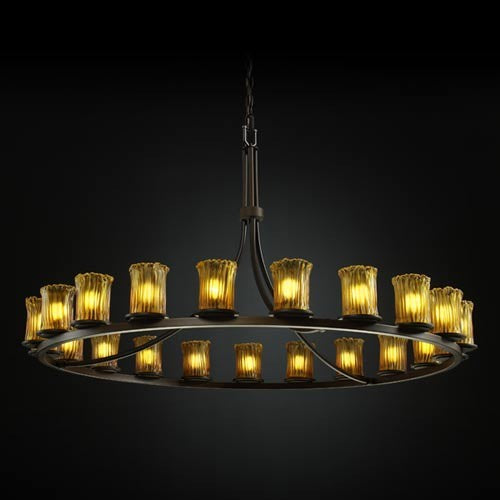 Veneto Luce Dakota Twenty-One-Light Ring Chandelier