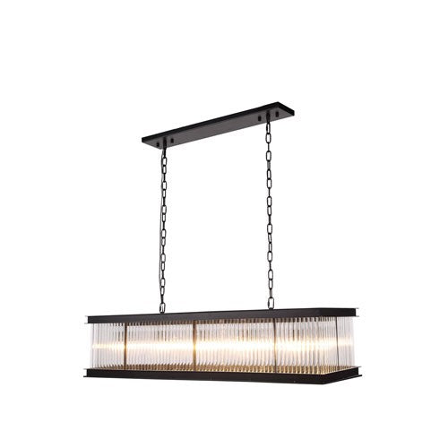 Royale Mocha Brown 14-Inch 10-Light Pendant