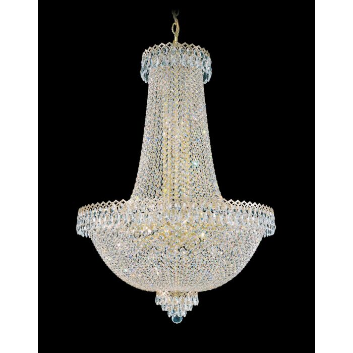 Camelot 31-Light Chandelier in Polished Gold