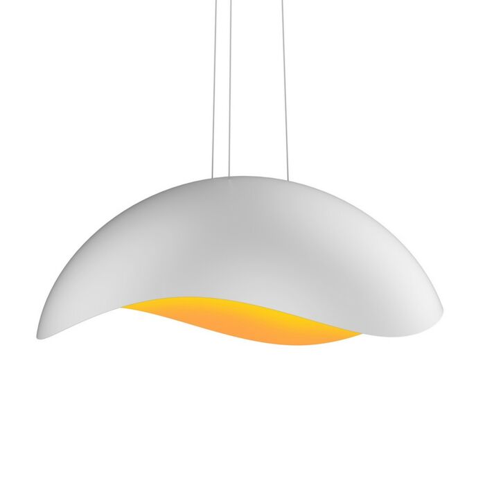 Waveforms Apricot Dome LED Pendant Light