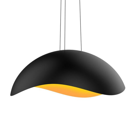 Waveforms Apricot Dome LED Pendant Light