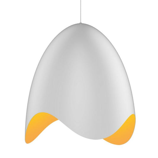 Waveforms Apricot Bell LED Pendant Light