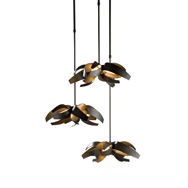 Dark Smoke 32.5-Inch Twelve-Light Pendant