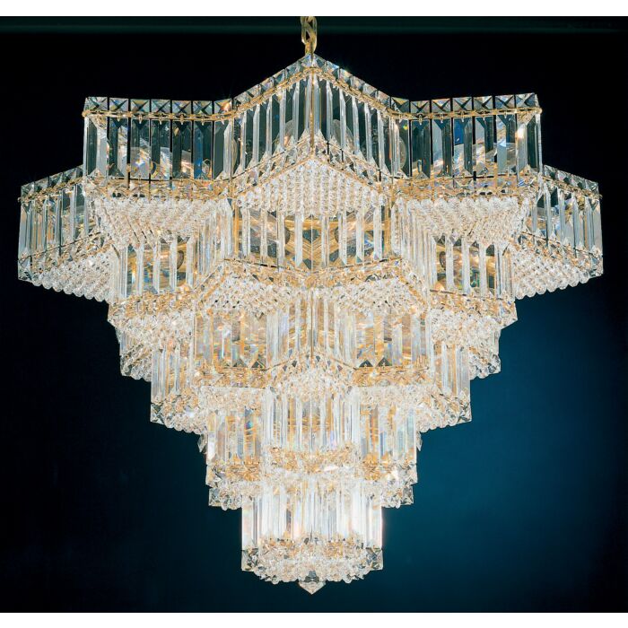 Equinoxe 31-Light Chandelier in Gold