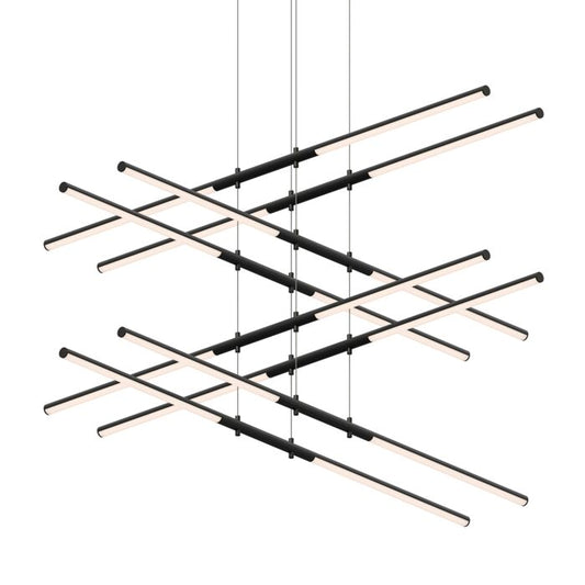 Tik-Tak��Pendant Light in Satin Black