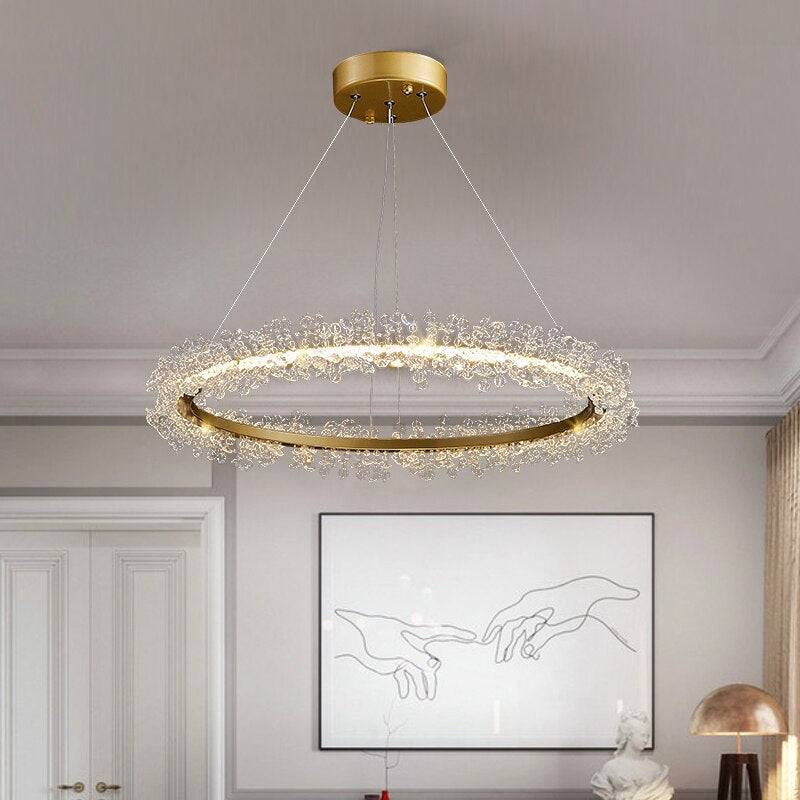 Capri Crystal Ceiling Light