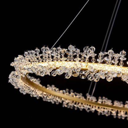 Capri Crystal Ceiling Light