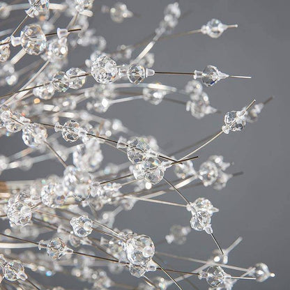 30" Crystal Dandelion Ceiling Light