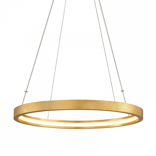 Pendant, 1-Light, LED, Gold, 36"W (284-42-GL 95FN)