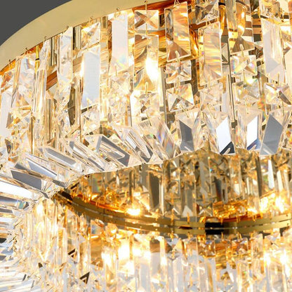 Specchio Crystal Ceiling Light Fixture