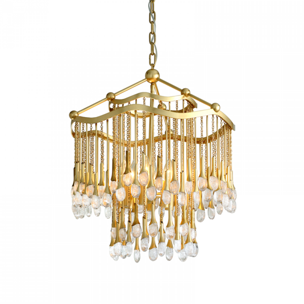 Chandelier, 6-Light, Gold, 23.25"W (286-06-GL CY7U)