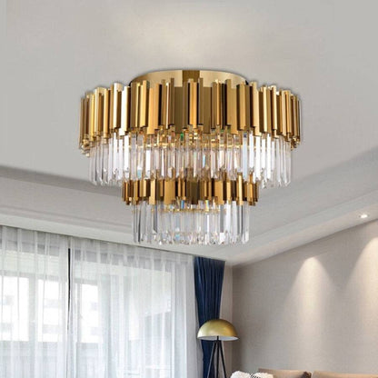 Gio 2-Tier Flush Mount Chandelier