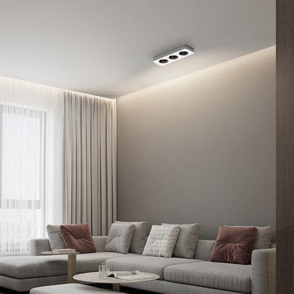 Square LED Anti-Glare Flush Mount Ceiling Light