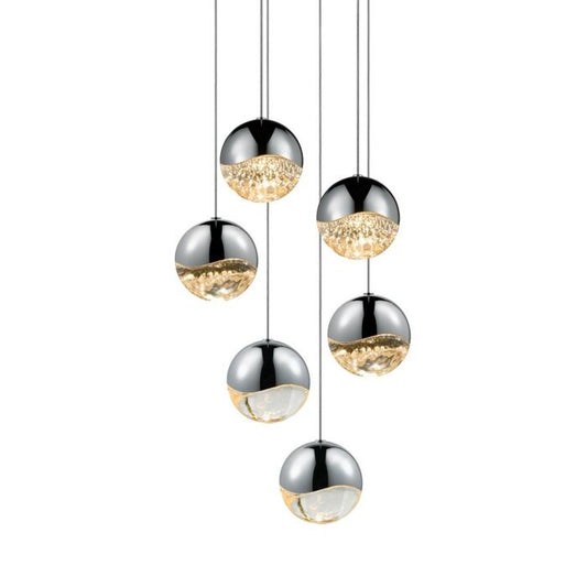 Grapes 6-Light LED Pendant Light