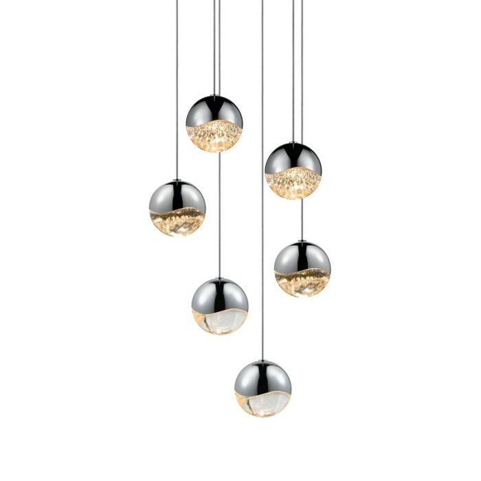 Grapes 6-Light LED Pendant Light