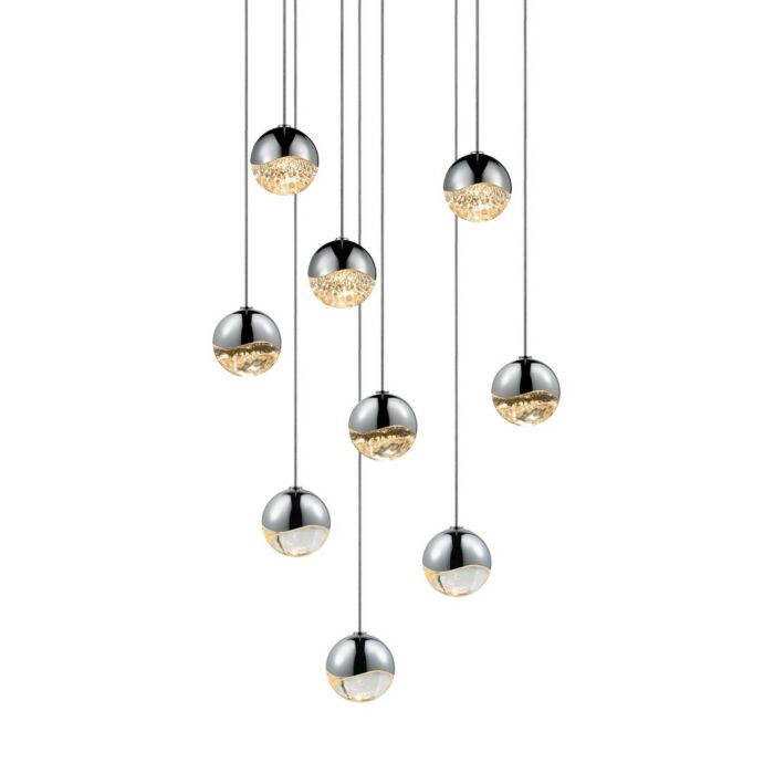 Grapes 9-Light LED Pendant Light