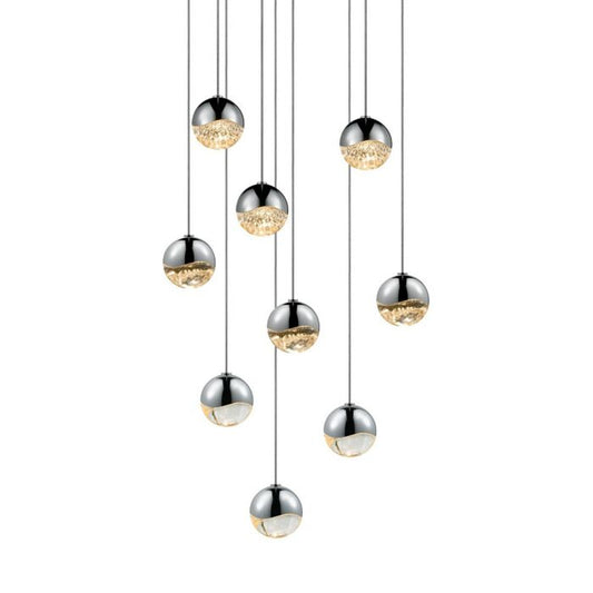 Grapes 9-Light LED Pendant Light