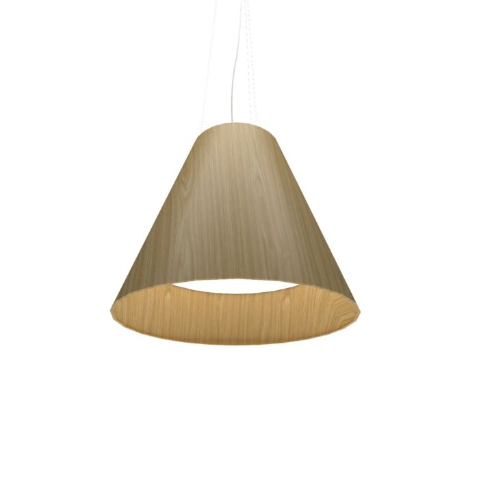 Conical LED Pendant in Sand