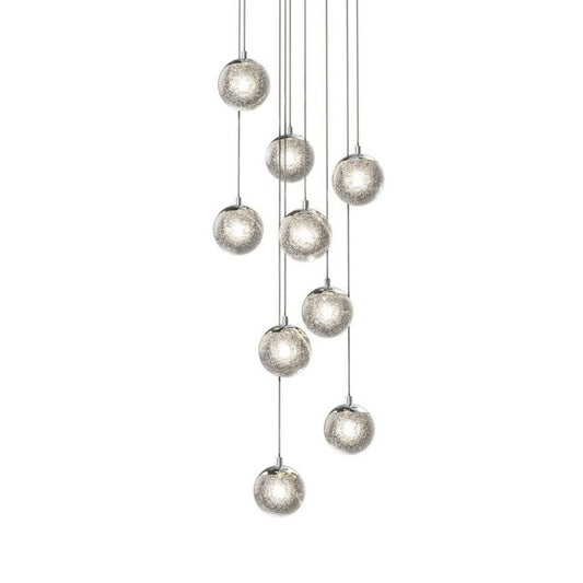 Champagne Bubbles 9-Light LED Pendant Light