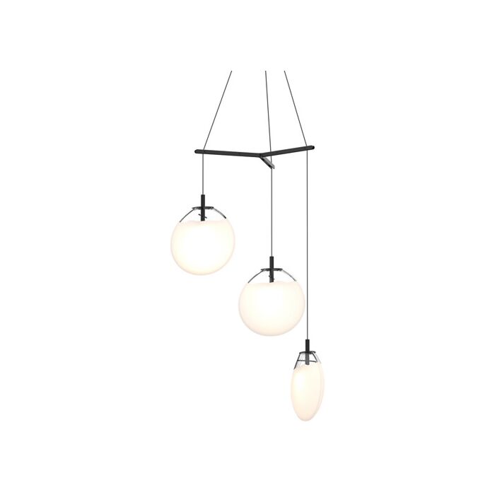 Cantina Pendant Light in Satin Black